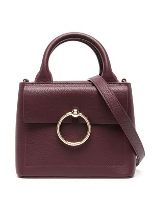 Claudie Pierlot Anouck leather tote bag - Purple