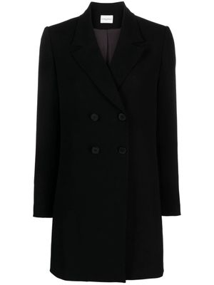 Claudie Pierlot double-breasted blazer midi dress - Black
