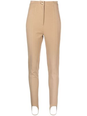 Claudie Pierlot high-waist skinny trousers - Neutrals
