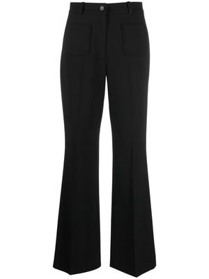 Claudie Pierlot high-waisted flared pants - Black