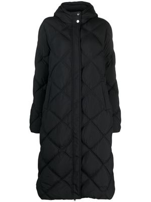 Claudie Pierlot hooded padded parka coat - Black