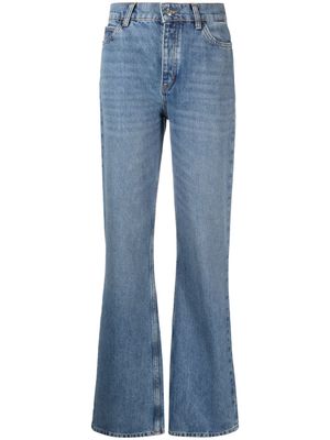 Claudie Pierlot mid-rise straight-leg jeans - Blue
