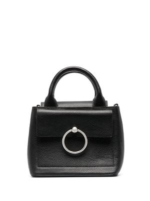 Claudie Pierlot mini Anouck grained leather handbag - Black