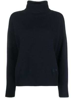 Claudie Pierlot roll-neck cashmere jumper - Blue