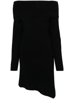 Claudie Pierlot roll-neck knitted dress - Black