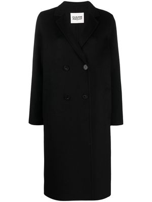 Claudie Pierlot single-breasted mid-length coat - Black