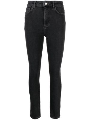 Claudie Pierlot stretch-organic cotton jeans - Black