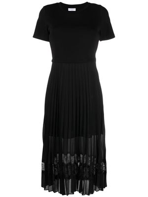 Claudie Pierlot Teli short-sleeve cotton dress - Black