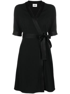 Claudie Pierlot wrap design dress - Black