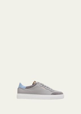 Clean Mixed Media Court Sneakers