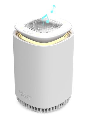 CleanLight Snooze 4-in-1 Air Purifier - White - White