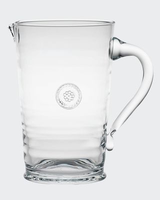 Clear Berry & Glass Thread Pitcher