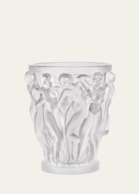 Clear Crystal Bacchantes Vase