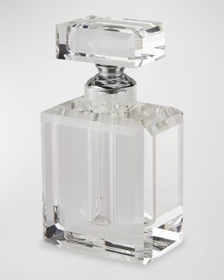 Clear Crystal Channel Shape Perfume Bottle