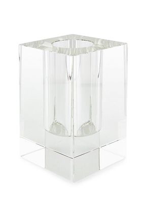 Clear Crystal Modern Square Vase