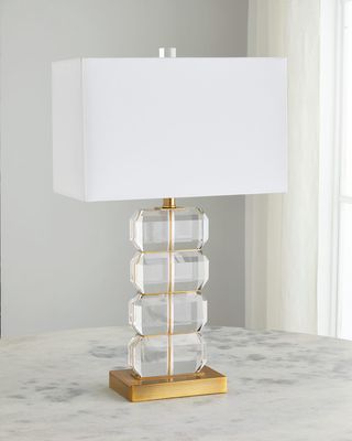 Clear Crystal Table Lamp