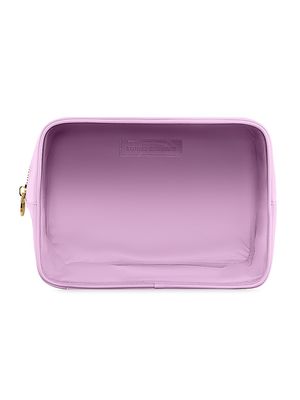 Clear Front Large Pouch - Grape