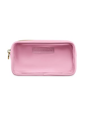 Clear Front Small Pouch - Flamingo