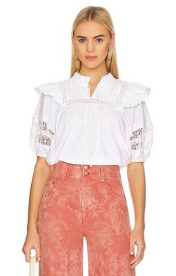 Cleobella Bridget Blouse in White