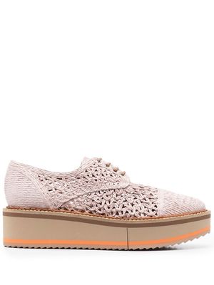Clergerie lace-up oxford shoes - Pink