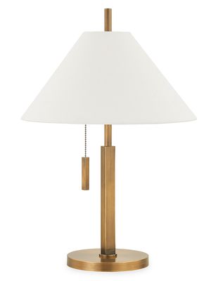 Clic Floor Lamp - Patina Brass