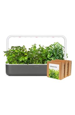 Click & Grow Smart Garden 9 Big Herbal Tea Kit in Grey