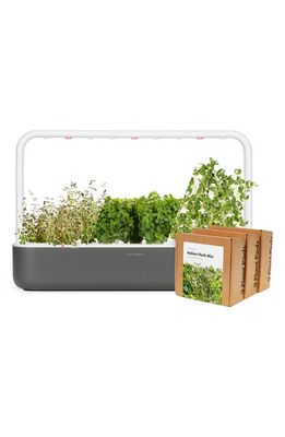 Click & Grow Smart Garden 9 Big Italian Herb Kit in Grey