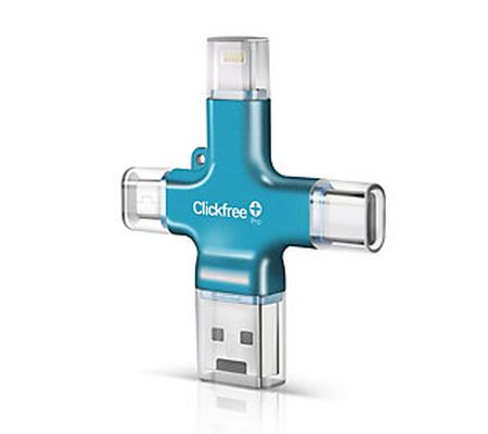 Clickfree Pro 64GB Photo & Video Backup Storage Device