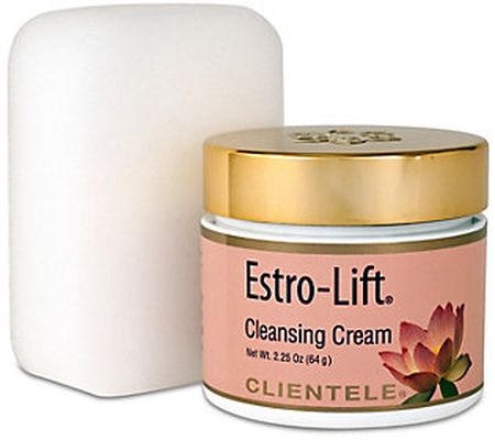 Clientele Estro-Lift Cleansing Cream with Clean sing Sponge