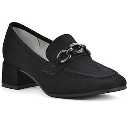 Cliffs by White Mountain Heeled Loafers - Quinb ee