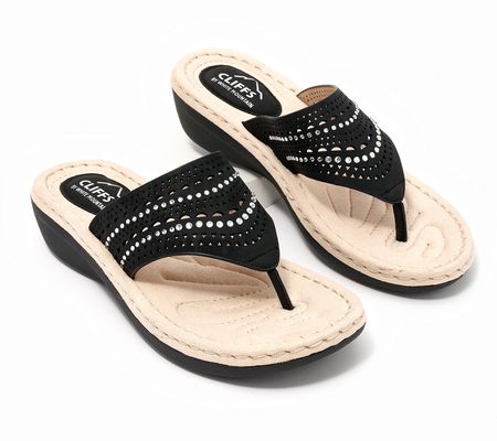 Cliffs by White Mountain Thong Sandals-Comate