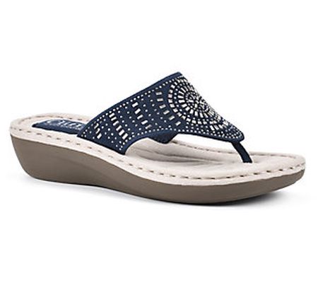 Cliffs by White Mountain Wedge Sandal - Cienna