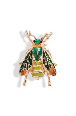 CLIFTON WILSON Fly Lapel Pin in Green