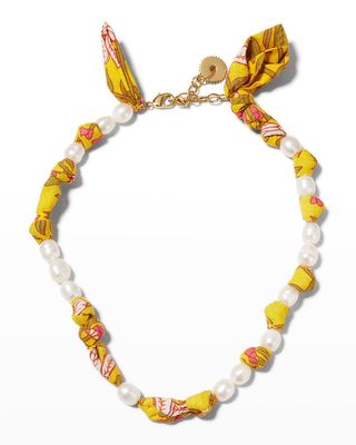 Cline Necklace, Yellow