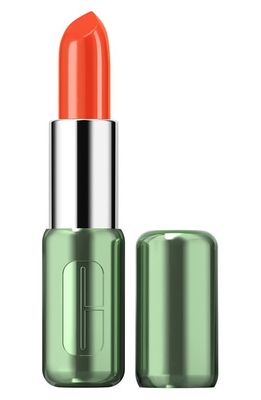Clinique Pop Longwear Lipstick in Flame Pop