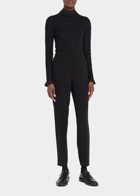 Clinton Finesse Crepe Ankle Pants