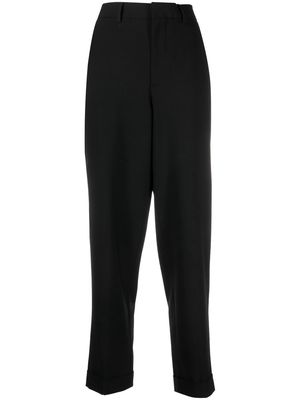 Closed Auckley pressed-crease tailored trousers - Black