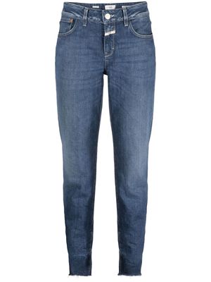Closed Baker cropped skinny-cut jeans - Blue
