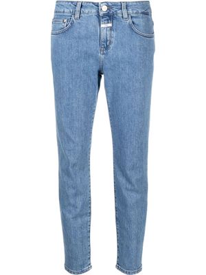 Closed Baker mid-rise slim-fit jeans - Blue