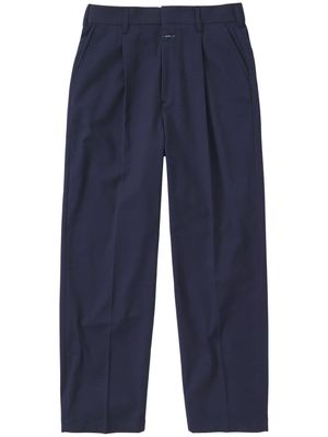 Closed Blomberg mid-rise wide-leg trousers - Blue