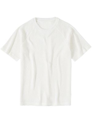 Closed bouclé cotton-blend T-shirt - White