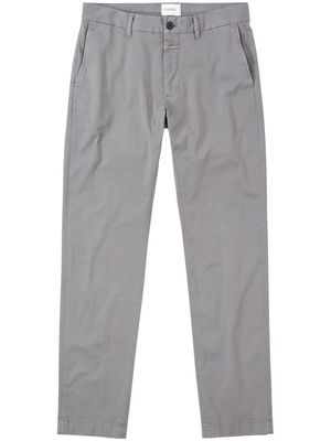 Closed Clifton slim cotton trousers - Grey