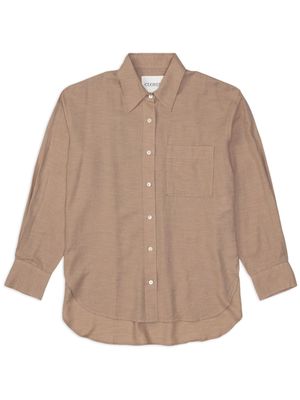 Closed cotton-cashmere blend shirt - Neutrals