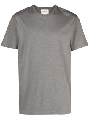 Closed crew neck organic cotton T-shirt - Grey