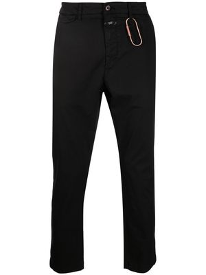 Closed cropped trousers - Black
