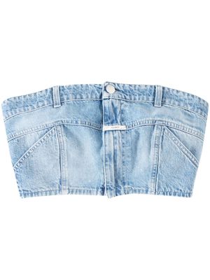 Closed DENIM BUSTIER - Blue