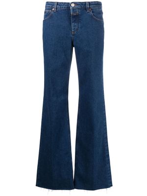 Closed Gillan low-rise flared jeans - Blue