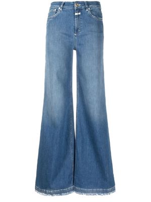 Closed Glow-Up high-rise wide-leg jeans - Blue