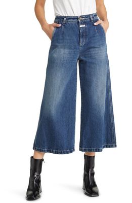 Closed Leira Wide Leg Nonstretch Jeans in Mid Blue