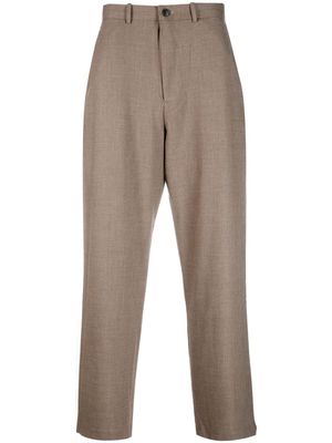 Closed Livington wide-leg trousers - Brown